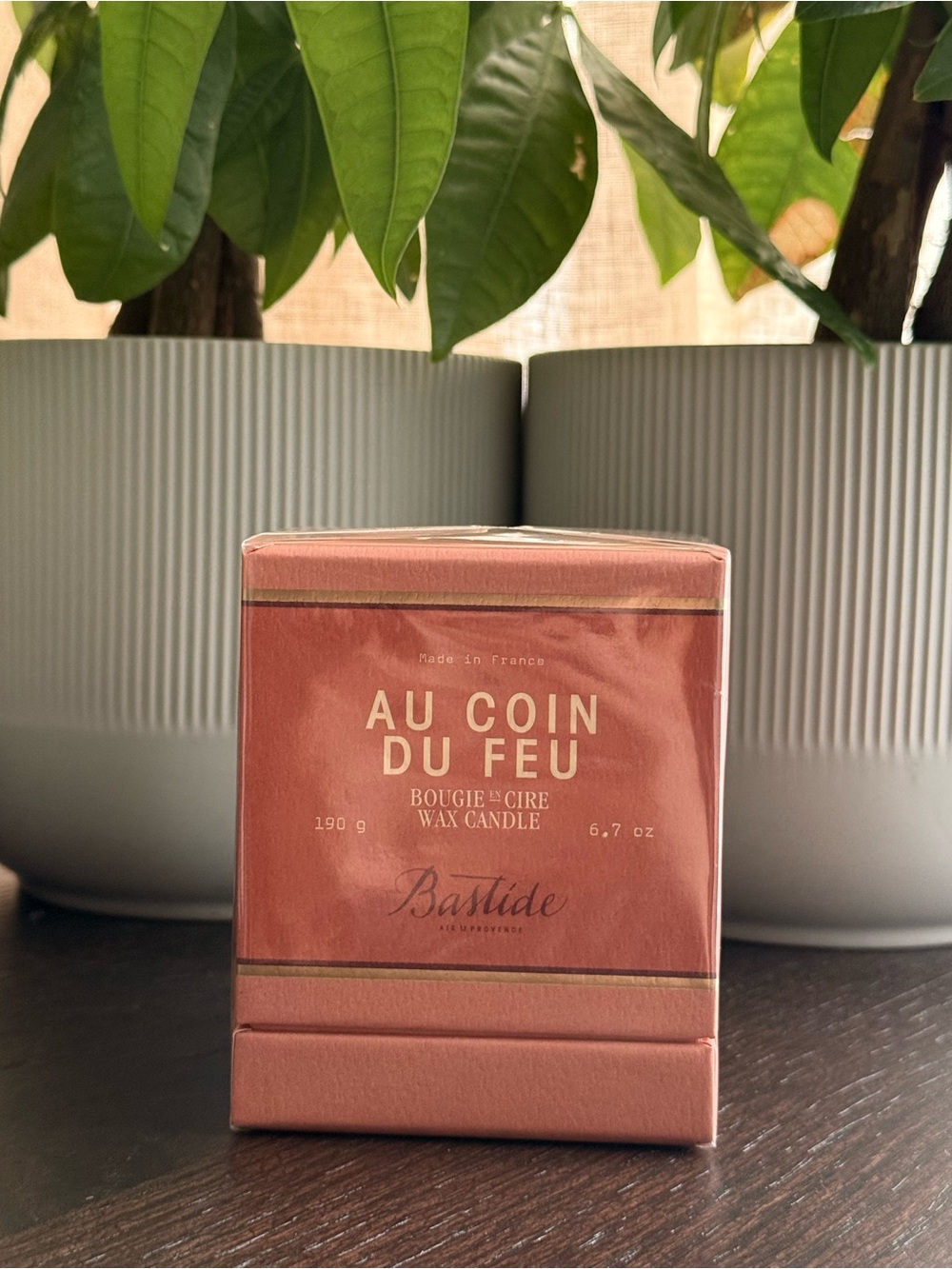 NIB Bastide Au Coin Du Feu Candle, 6.7oz